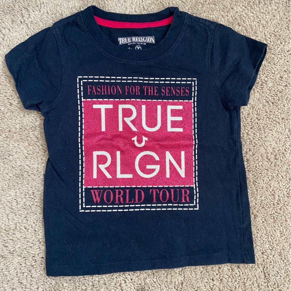 2T girls True Religion t-shirt